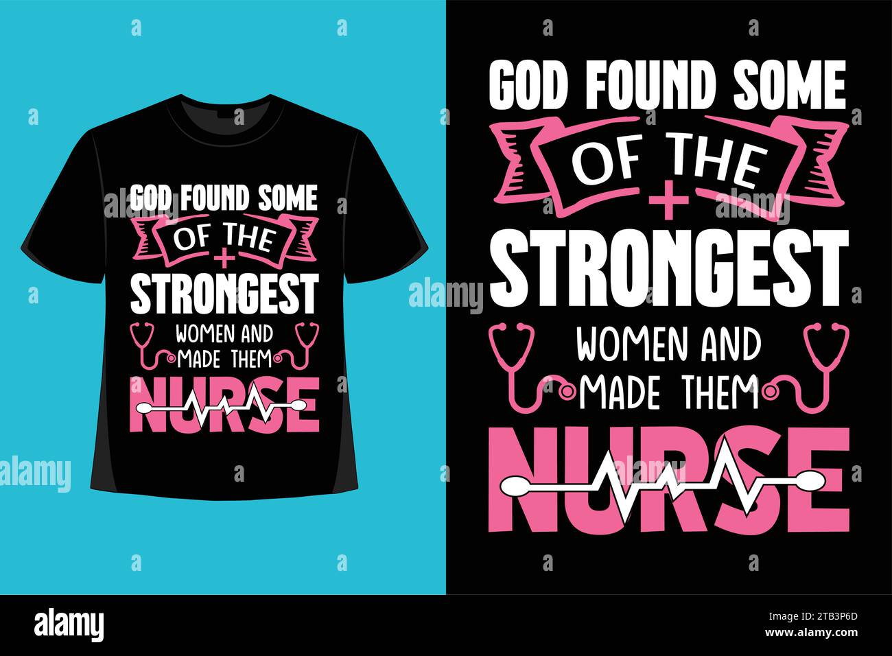 Krankenschwester T-Shirt Design, Pflegezitate T-Shirt Design, Krankenschwester Superheld, Krankenschwester Herz, Krankenschwester Leben Stock Vektor