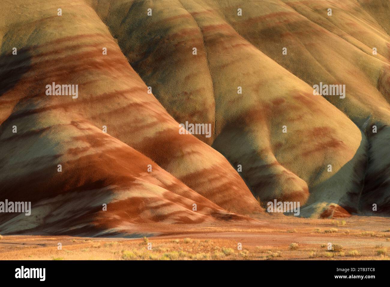 USA, Oregon, Painted Hills, National Monument Stockfoto