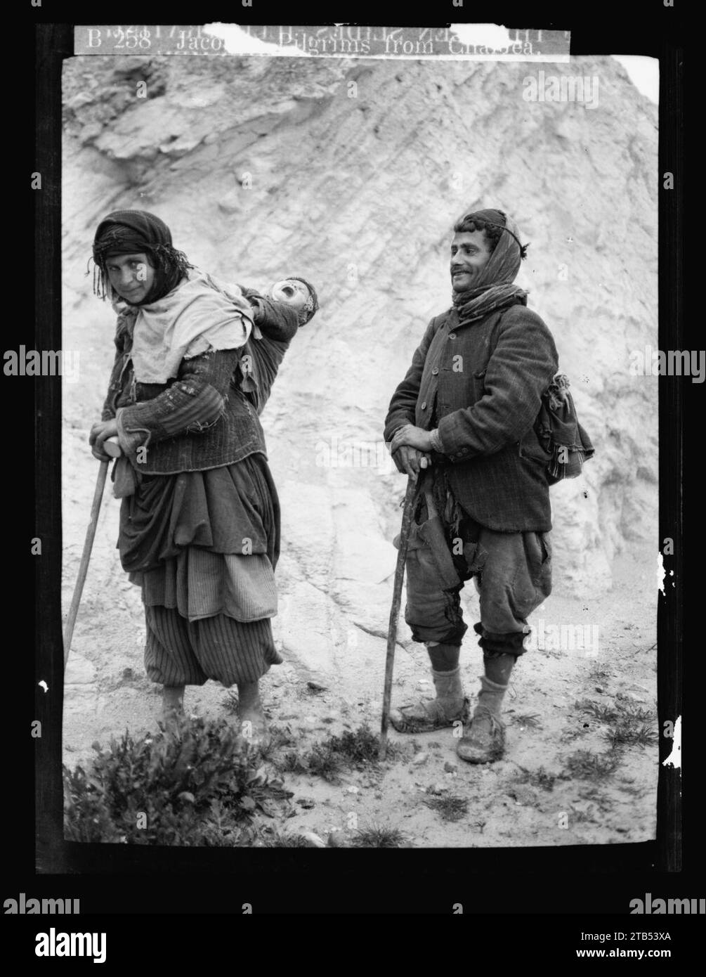 Verschiedene Arten usw. Jacobite Pilger aus Chaldäa Stockfoto