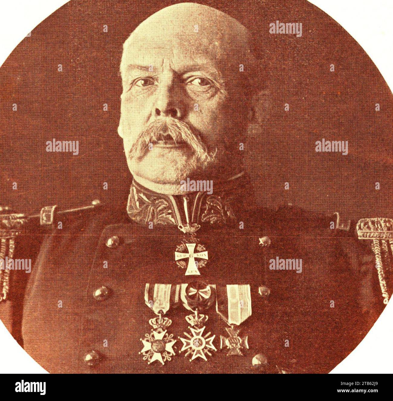 Waal, J. de. Generaal majoor. kommandant der bereden Artillerie van het Nederlandse leger te den Haag. Stockfoto