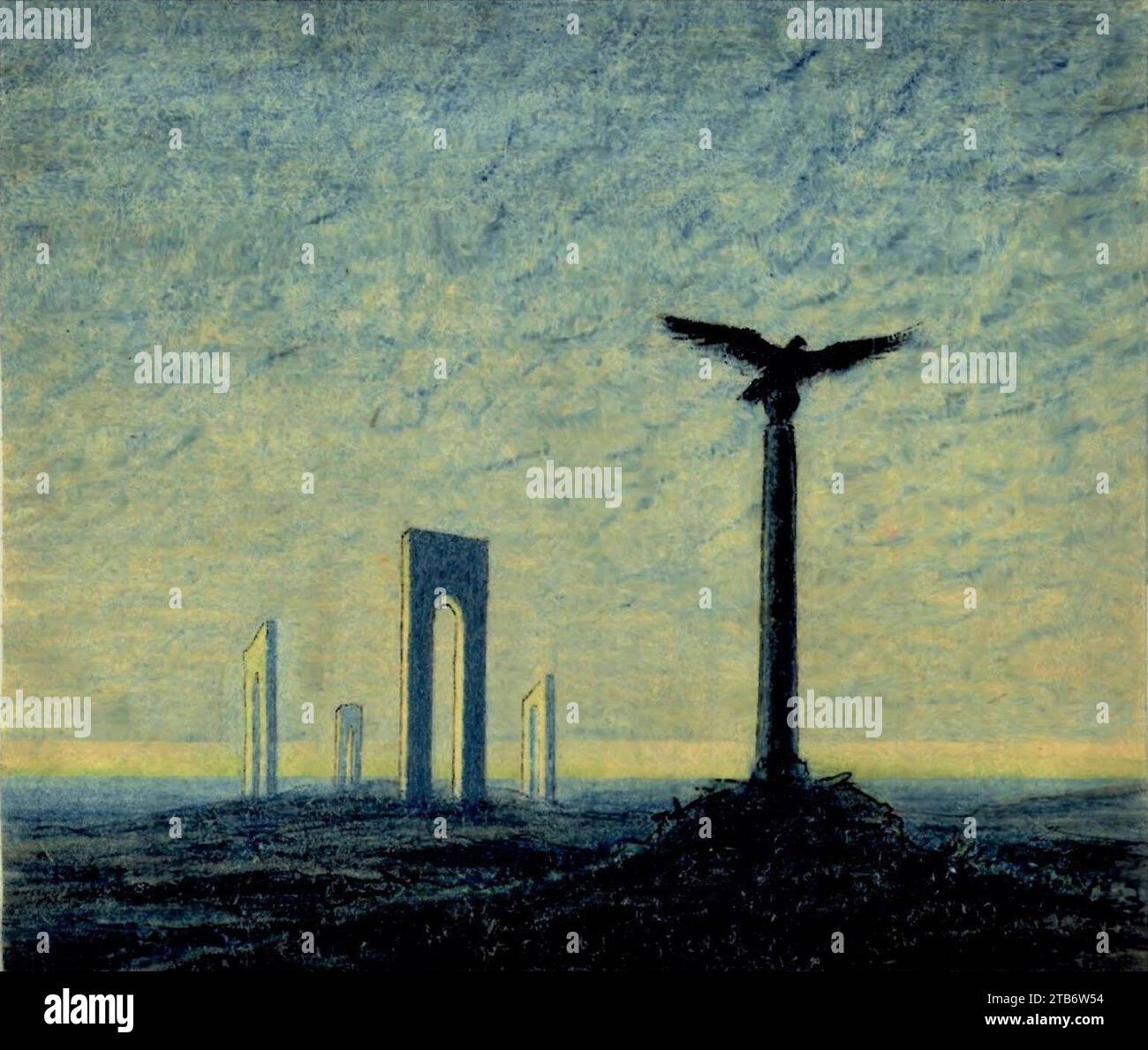 KRIEGSDENKMAL von Arnaldo Dell'Ira (1903-1943) (Guardia ai strici, 1941). Stockfoto