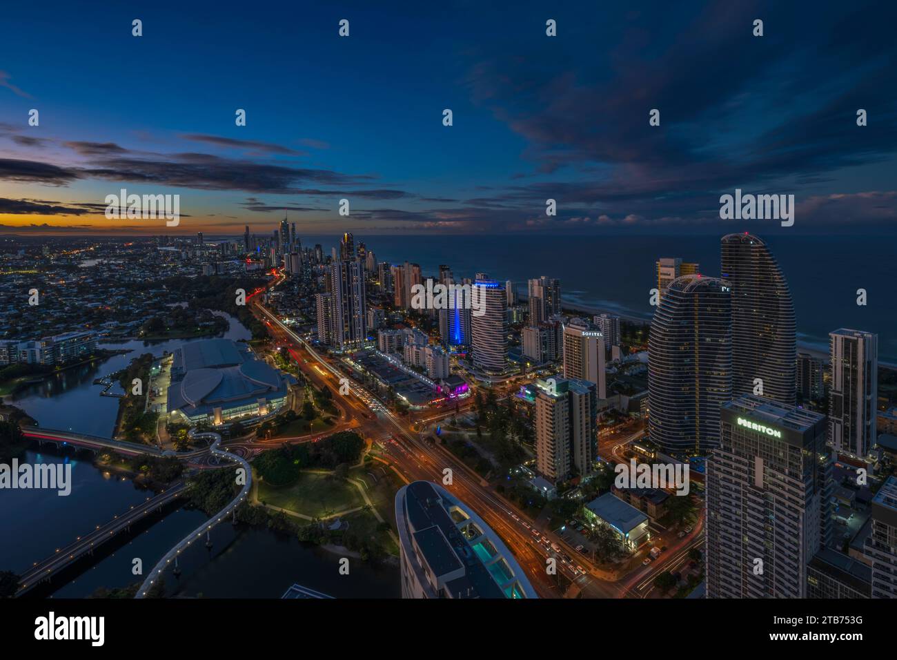 Northern Rivers NSW, Queensland, Australien Stockfoto