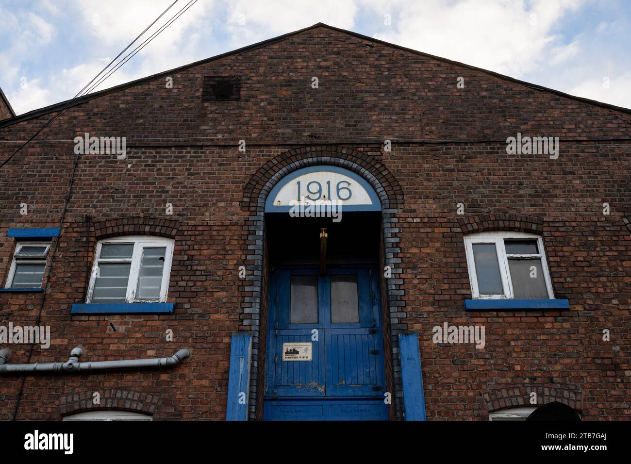 Warehouse, Blundell St, Liverpool, Großbritannien Stockfoto