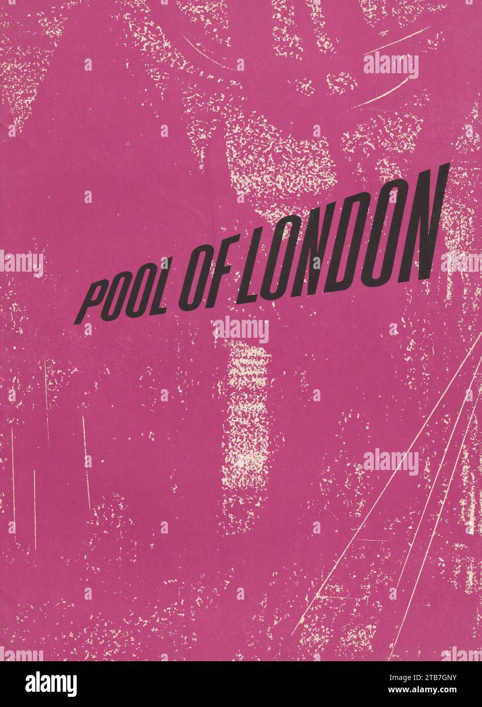POOL OF LONDON EALING STUDIOS FILMPROGRAMM Stockfoto