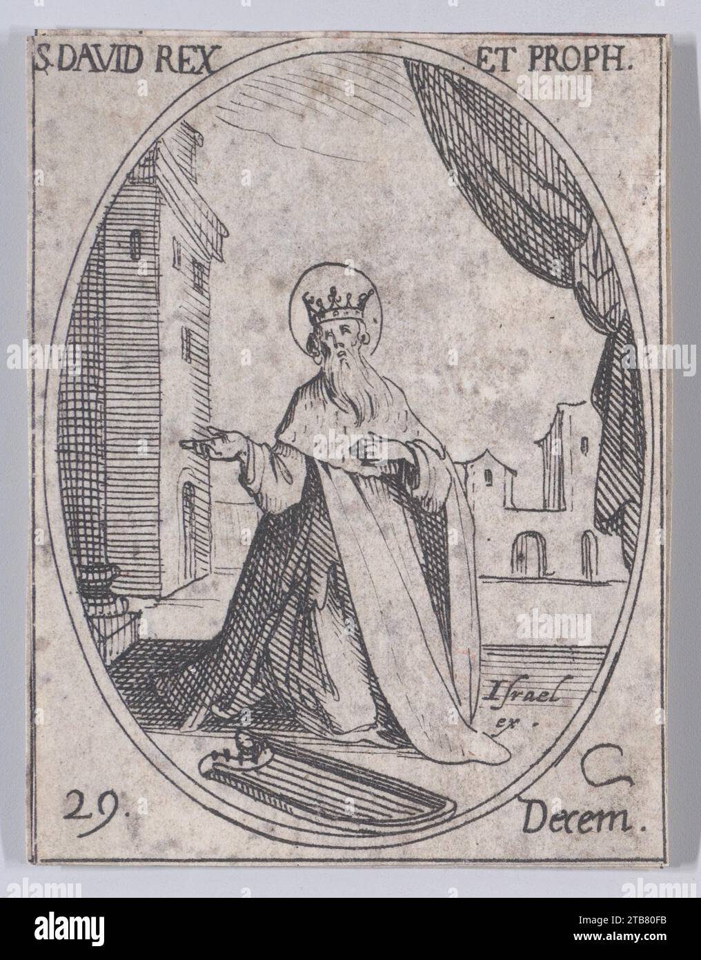 S. David, roi et prophete (St. David, König und Prophet), 29. Dezember