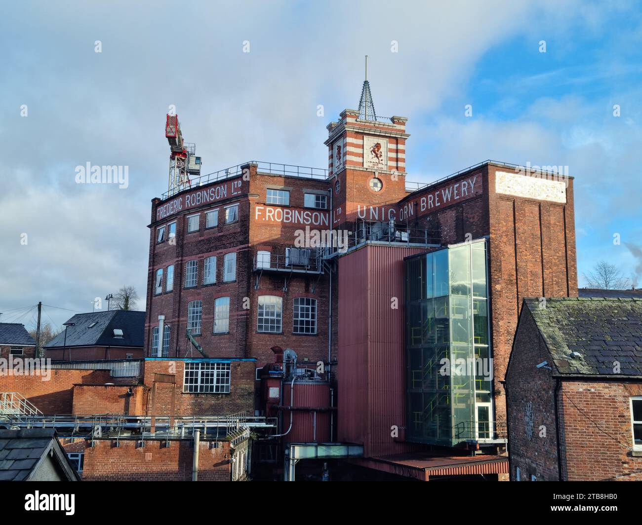 Robinson's Brewery, Stockport Stockfoto