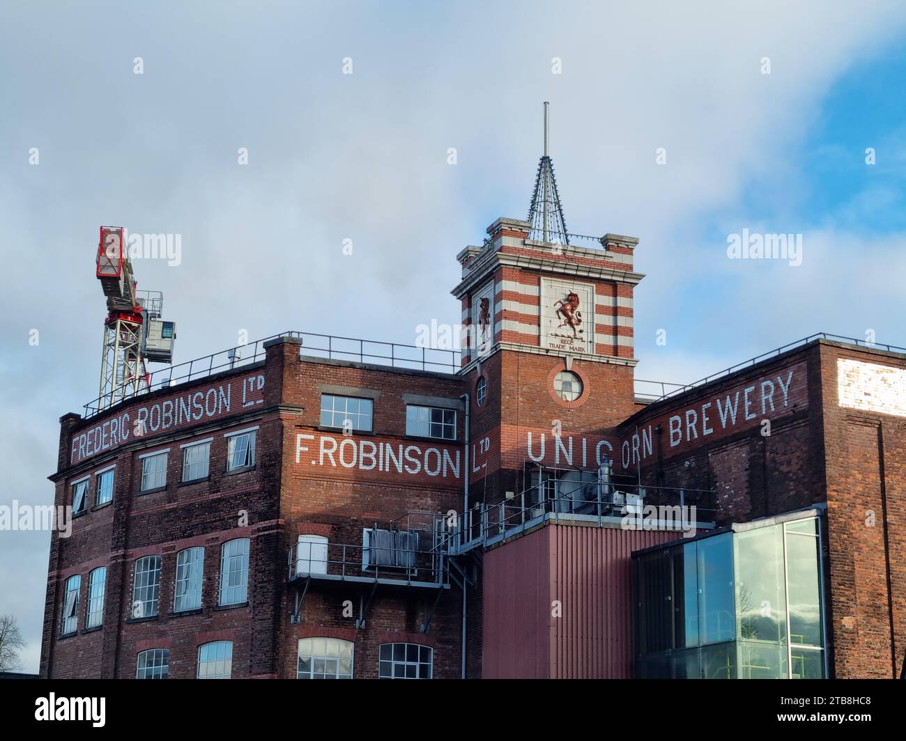 Robinson's Brewery, Stockport Stockfoto