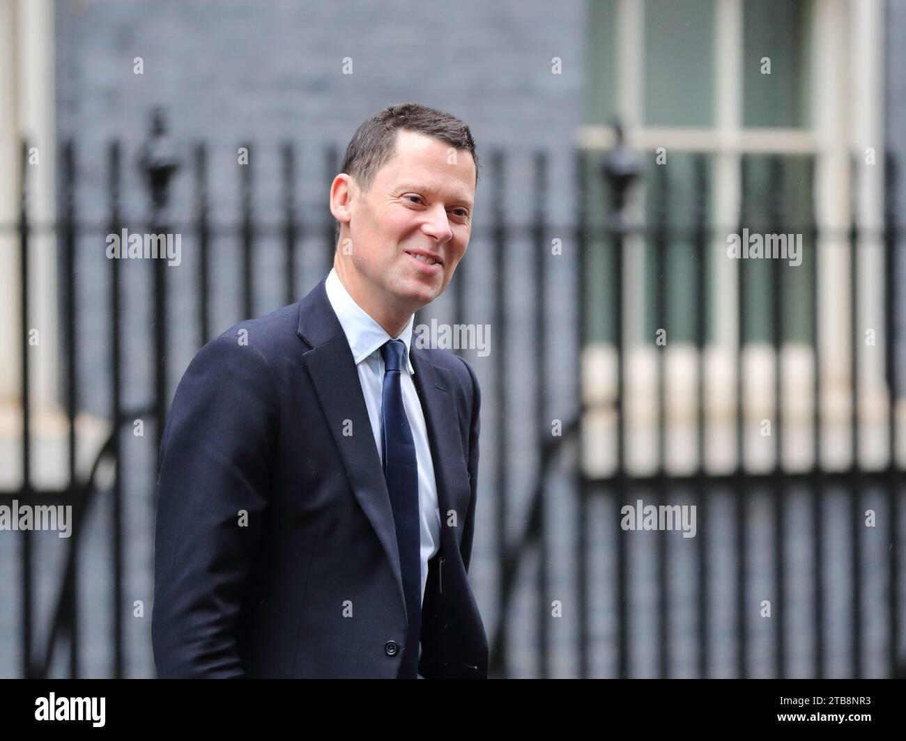 London, Vereinigtes Königreich. Dezember 2023. Alex Chalk, Justizminister, verlässt Nr. 10 nach der Kabinettssitzung. Quelle: Uwe Deffner/Alamy Live News Stockfoto