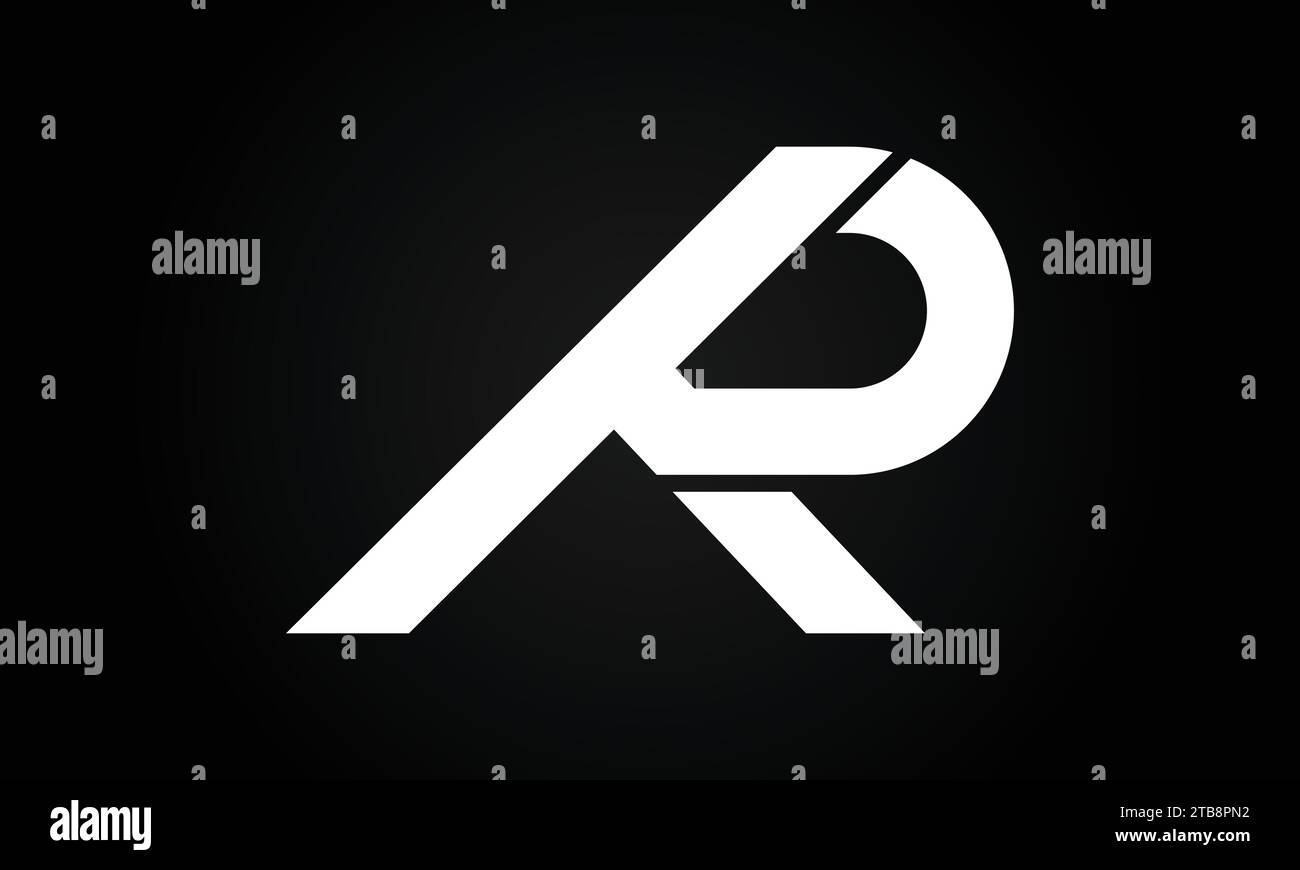 Luxuriöses Initial KP oder PK Monogramm Schriftbuchstaben-Logo-Design Stock Vektor