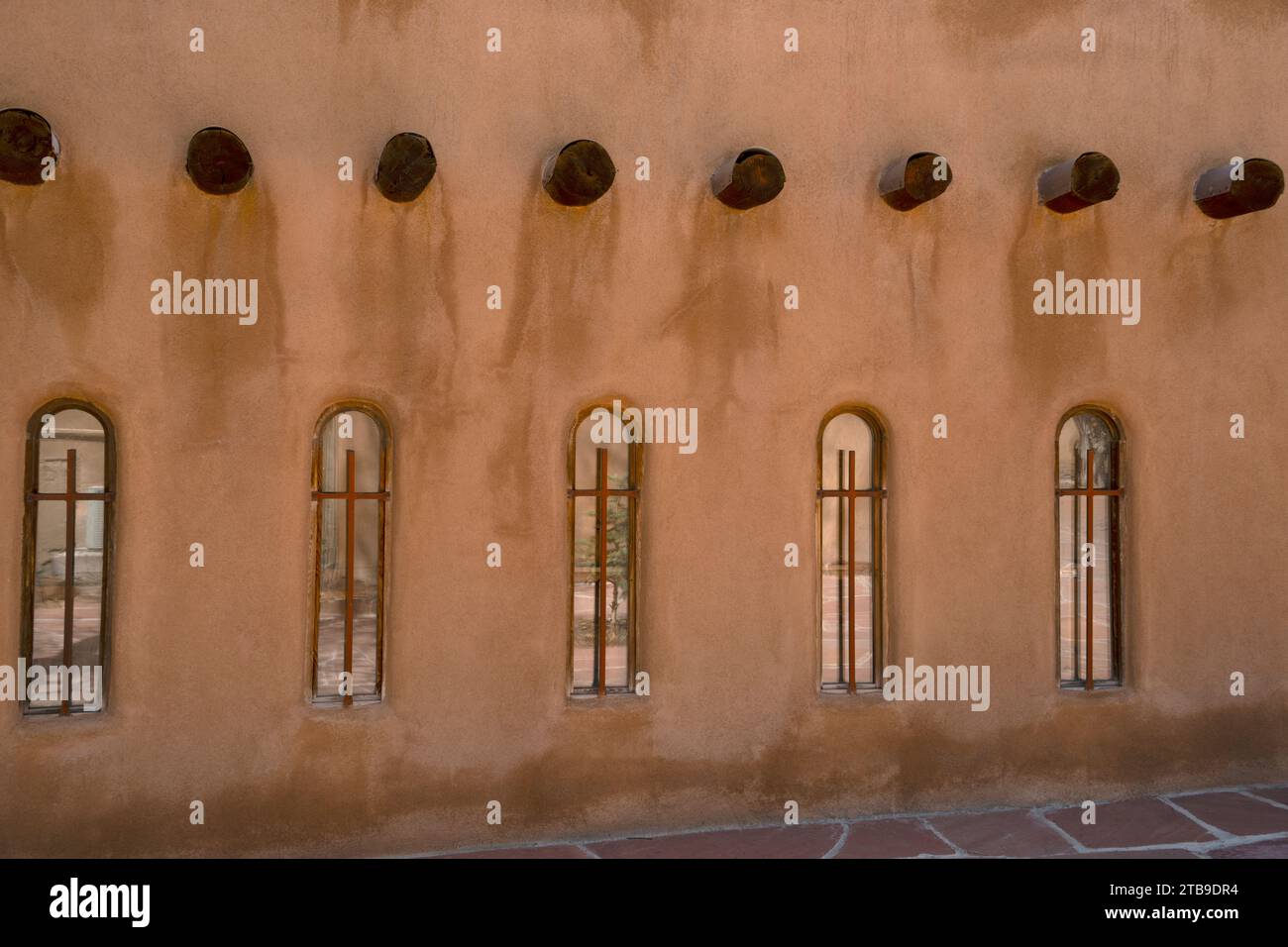 Kirche Santuario de Chimayo. New Mexico Stockfoto