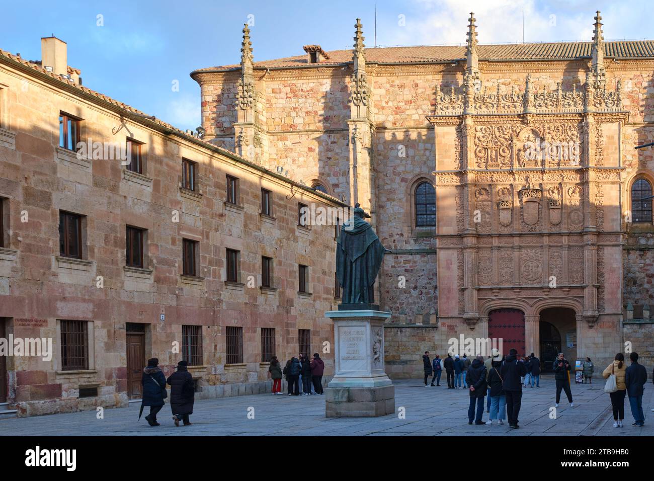 Spanien University edificio historico de la Universidad de Salamanca Stockfoto