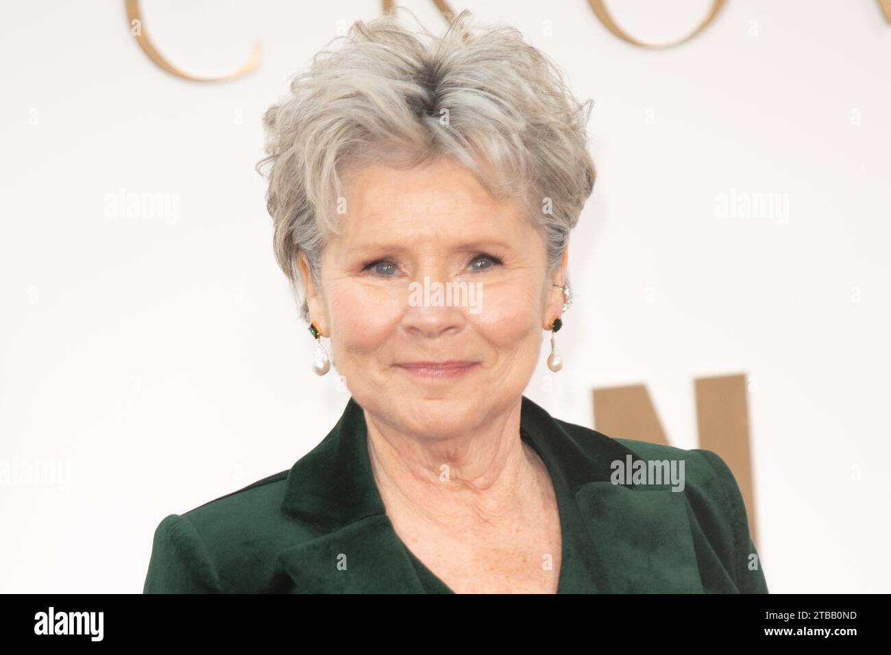 London, Großbritannien. Dezember 2023. Im Bild: Imelda Staunton nimmt an der Crown's Finale Celebration in der Royal Festival Hall in Southbank Teil. Quelle: Justin Ng/Alamy Live News Stockfoto