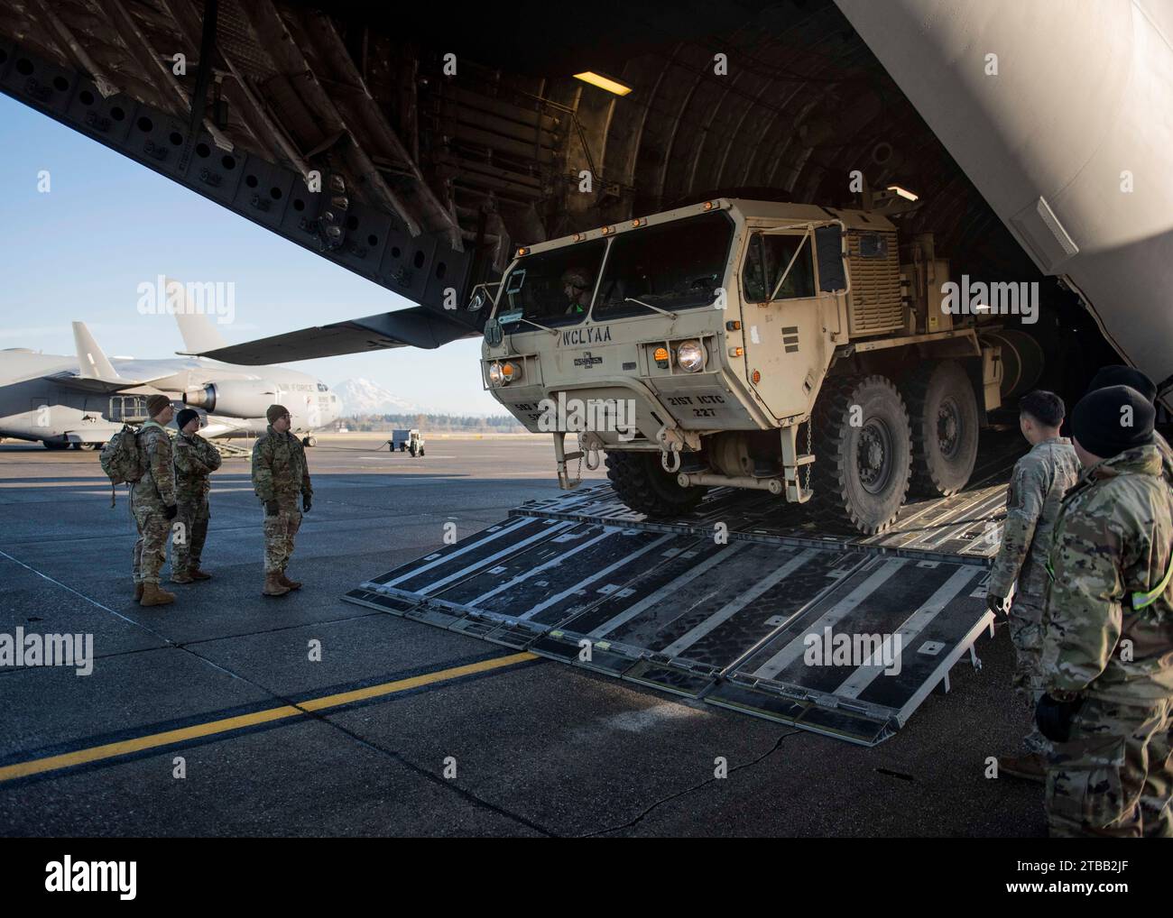 Während der Operation Wardog Express auf der Joint Base Lewis-McChord ...