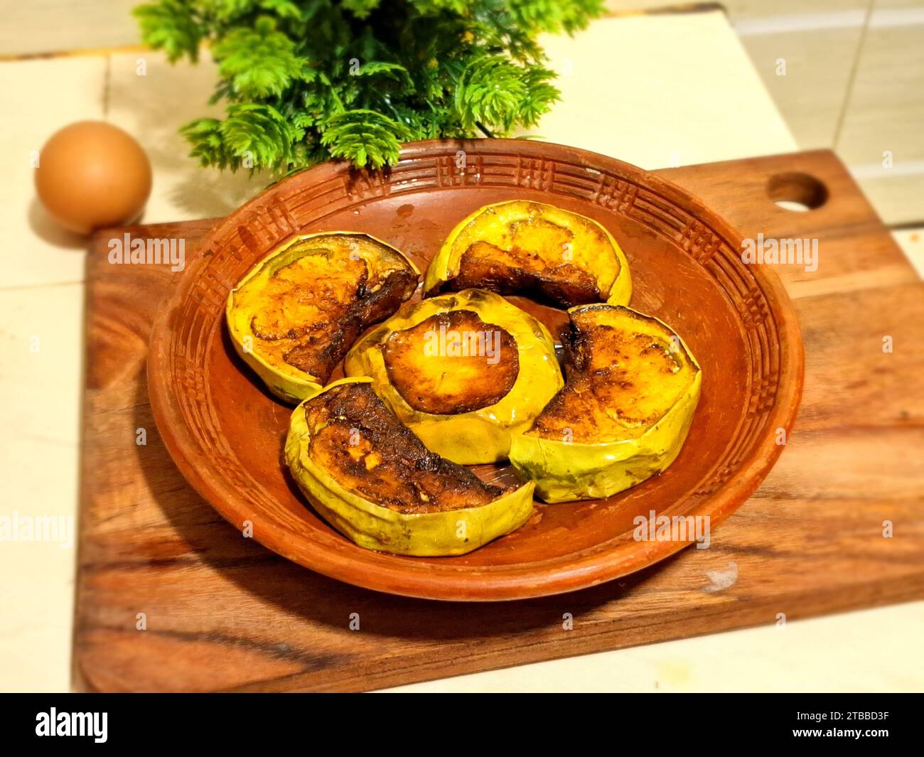 Khichuri (Hodgepodge) ist ein beliebtes und nahrhaftes Essen in Bangladesch Stockfoto