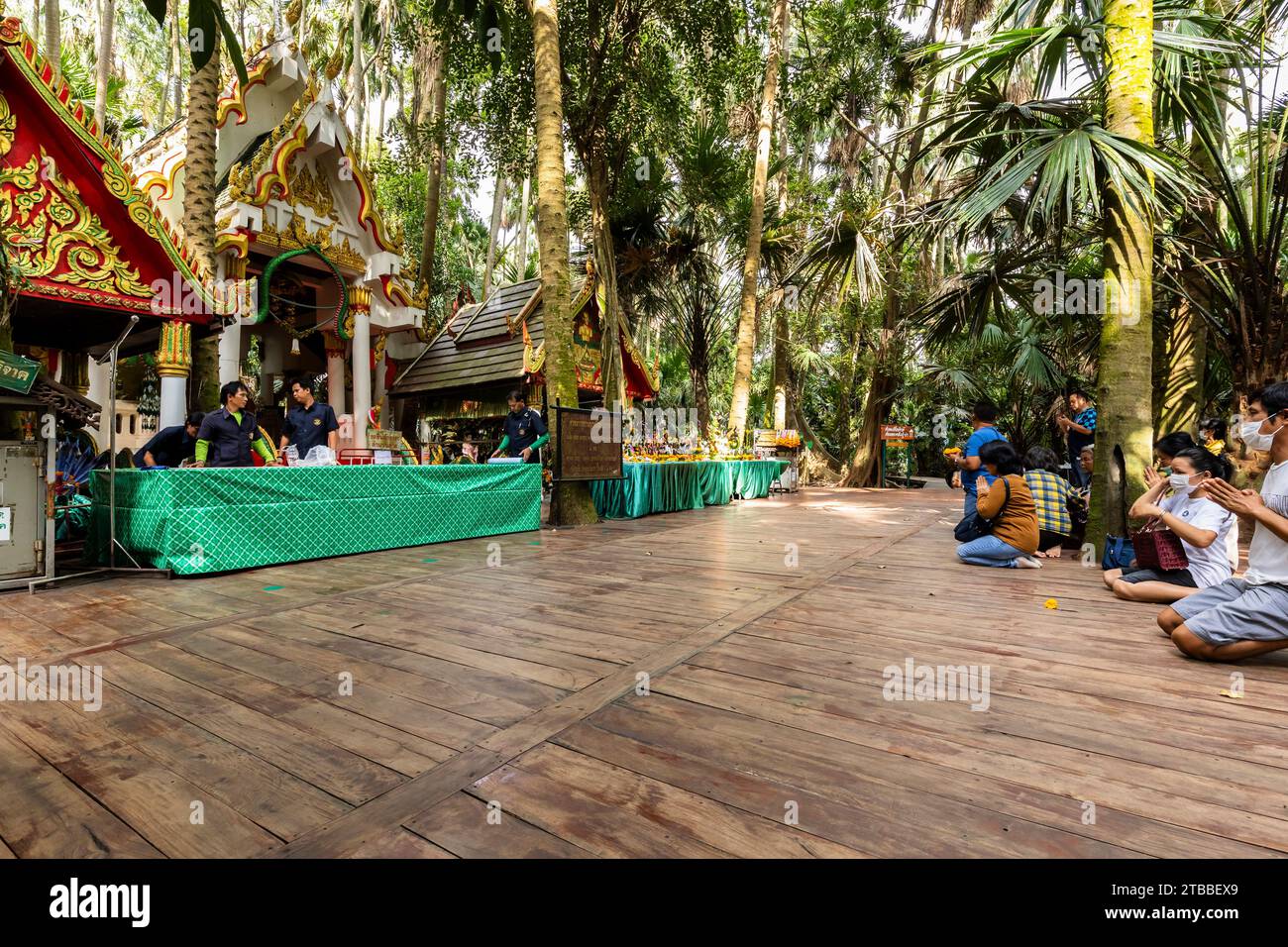 Wat Kham Chanot (Kamchanod), zentraler Schrein, Nagas Legende, einer der spirituellsten Paläste, Ban Dung, Udon Thani, Thailand, Südostasien, Asien Stockfoto