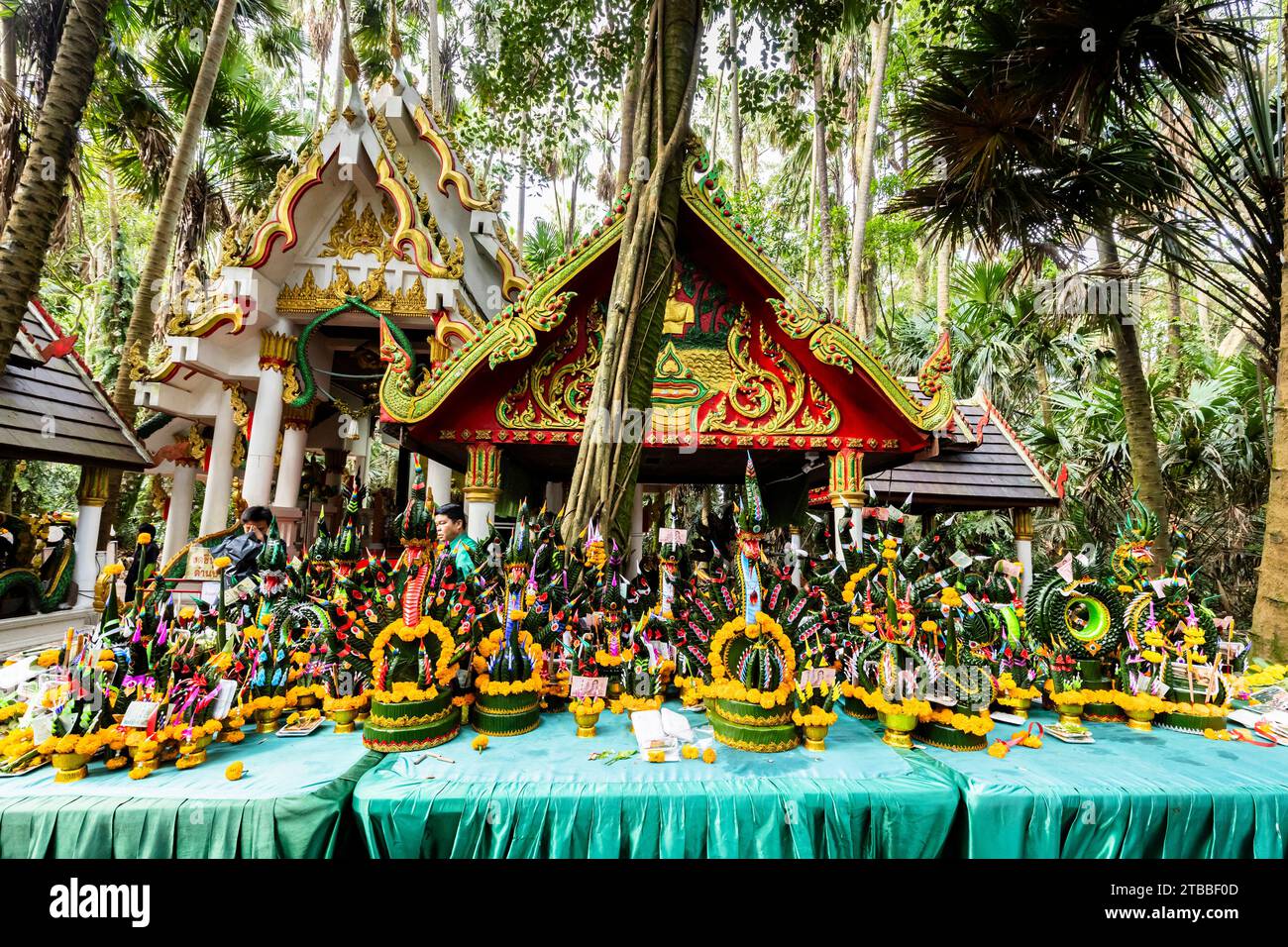 Wat Kham Chanot (Kamchanod), zentraler Schrein, Nagas Legende, einer der spirituellsten Paläste, Ban Dung, Udon Thani, Thailand, Südostasien, Asien Stockfoto