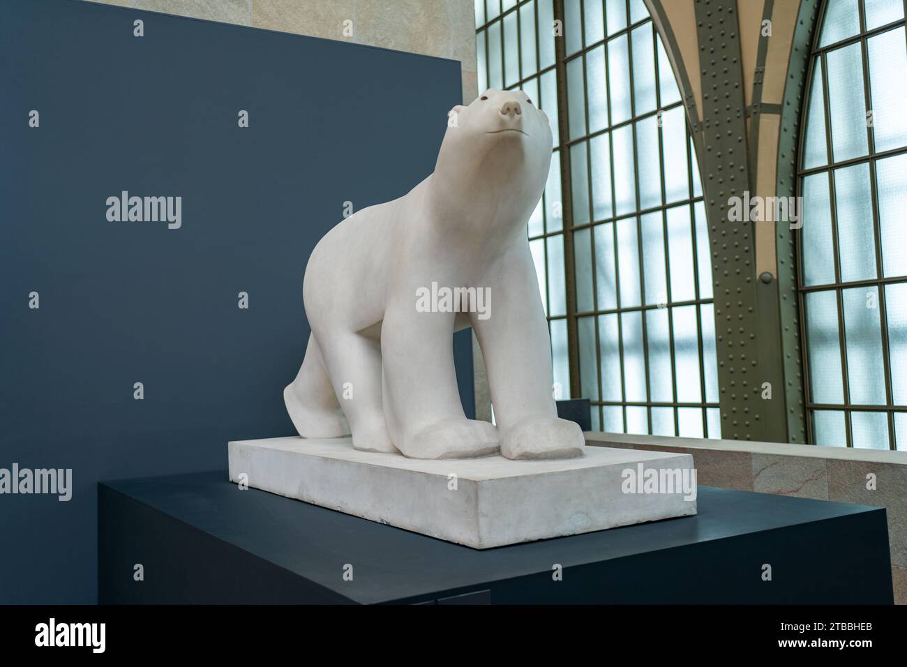 Eisbär von Francois Pompon im Musée d'Orsay Stockfoto