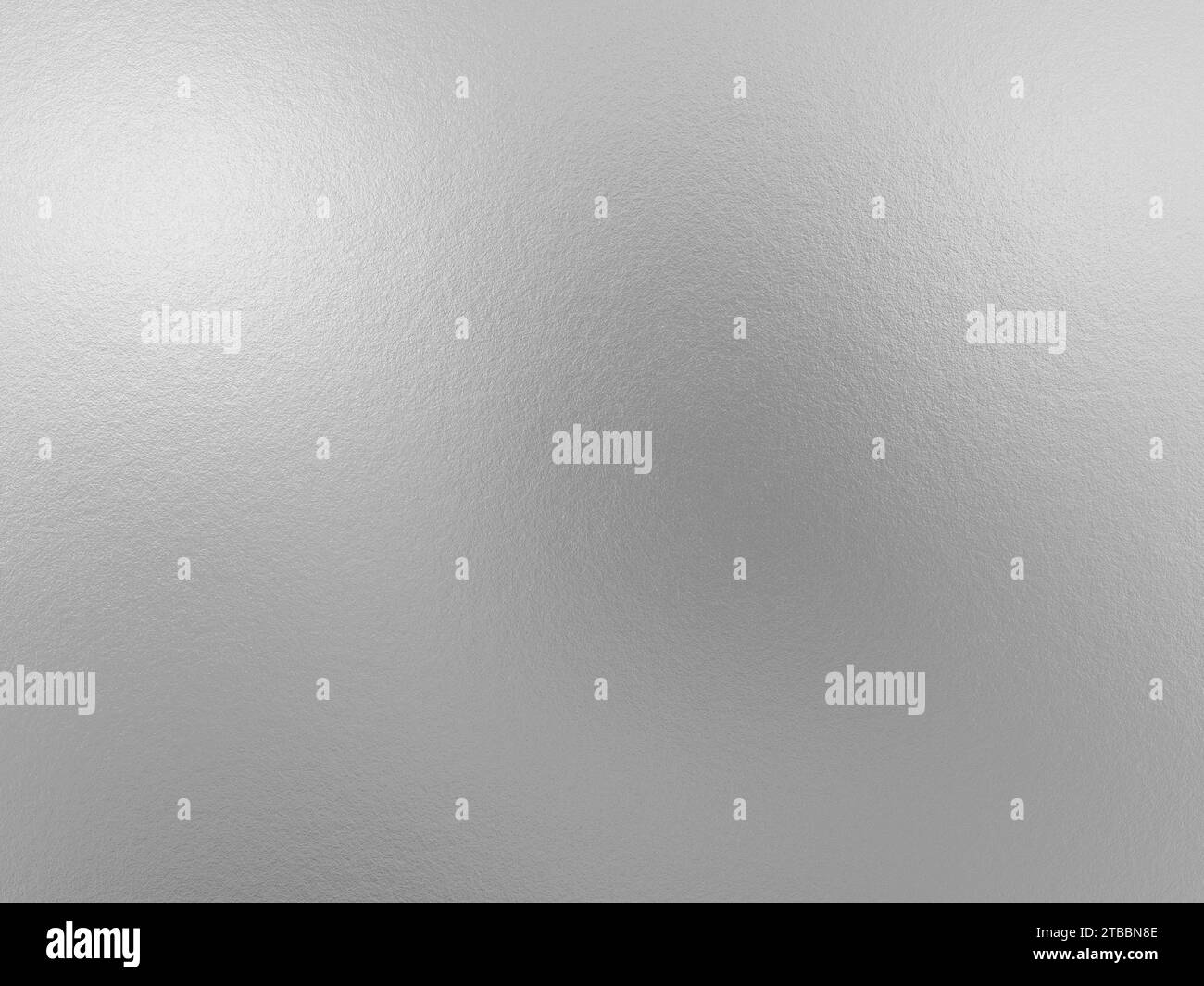 Metallhintergrund mit Silberfolie Stockfoto