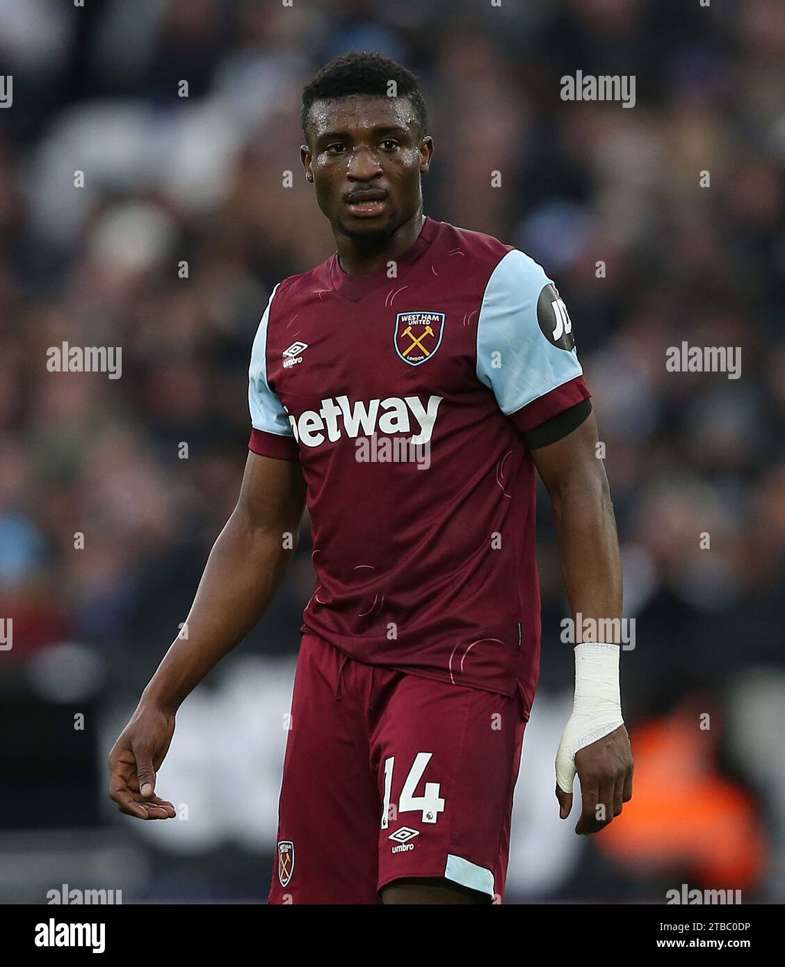 Mohammed Kudus von West Ham United. West Ham United / Crystal Palace