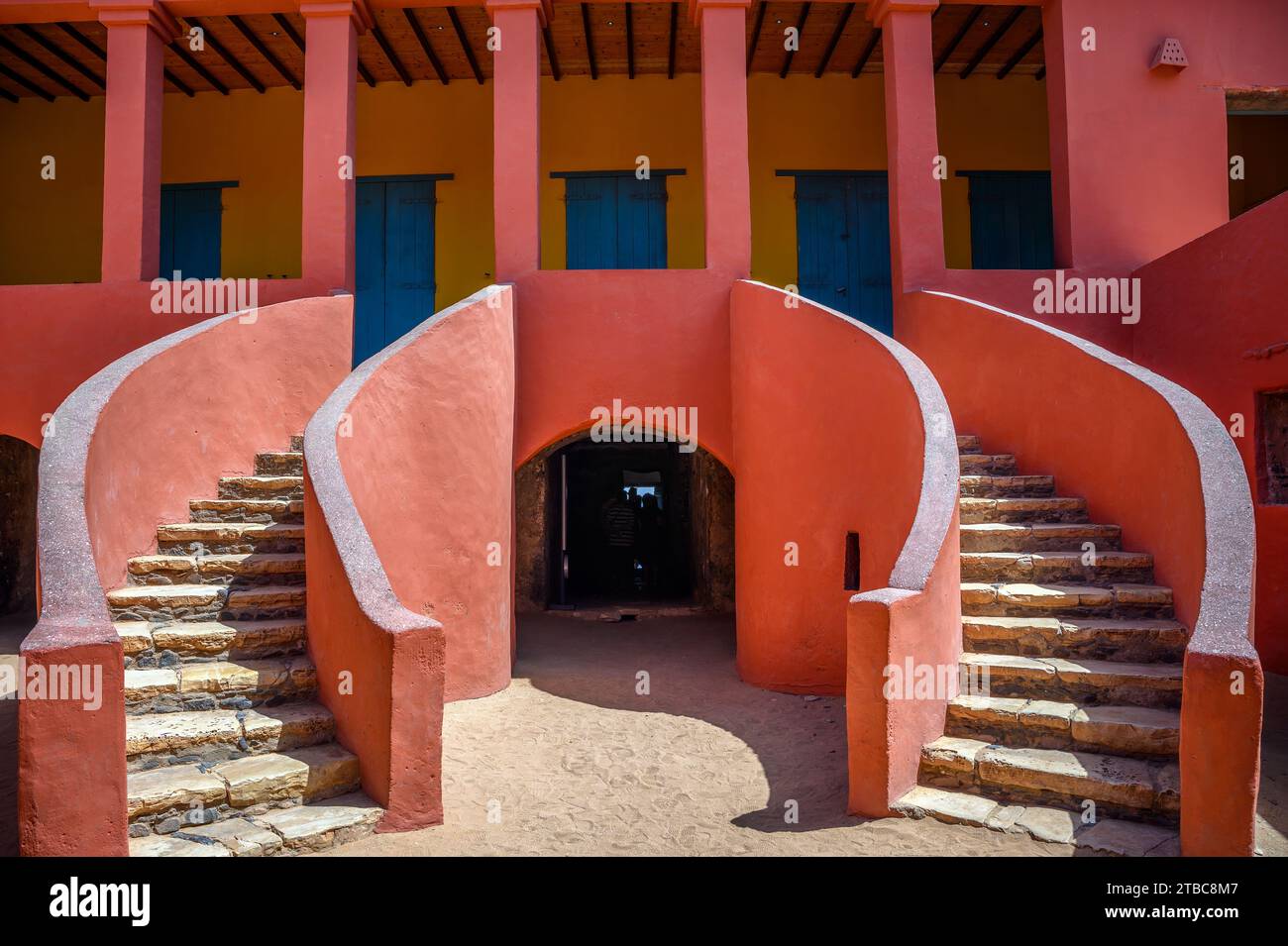 Museum des Sklavenhauses auf der Insel Goree in der Nähe von Dakar im Senegal Stockfoto