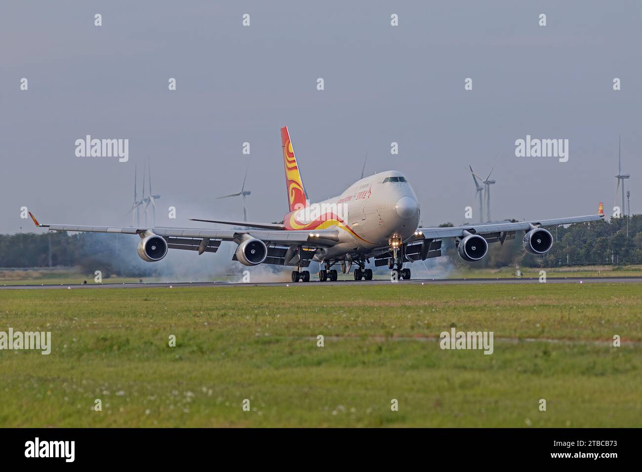 Singapore Airlines Boeing 747 Queen Of The Sky Landet Am Flughafen Amsterdam Schipol, Amsterdam, Niederlande, 10.07.2023 Stockfoto