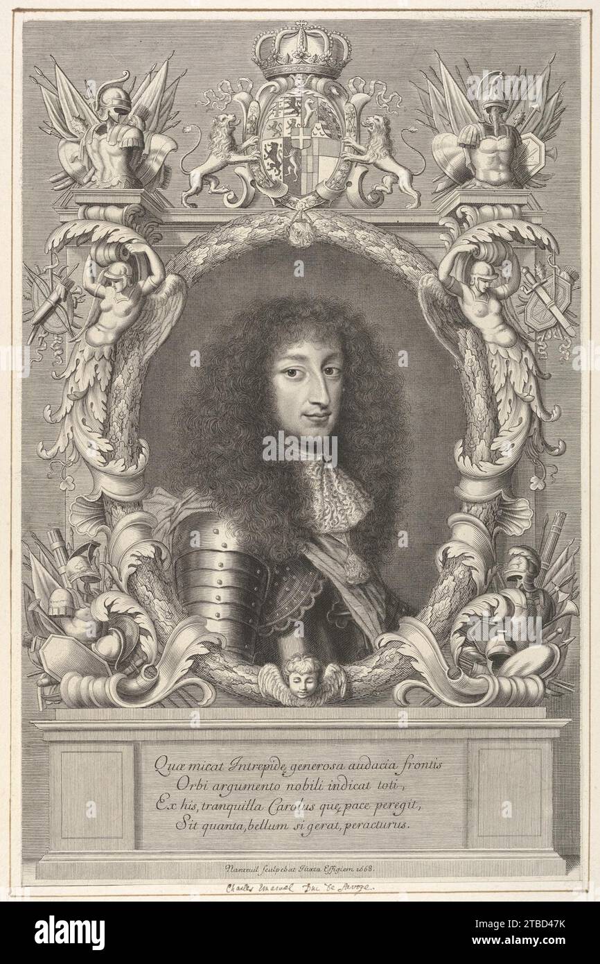 Charles-Emmanuel, Duc de Savoie 2000 von Robert Nanteuil Stockfoto