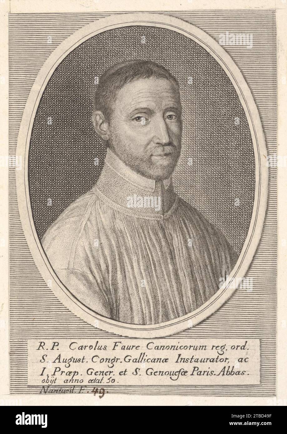 Charles Faure 2000 von Robert Nanteuil Stockfoto