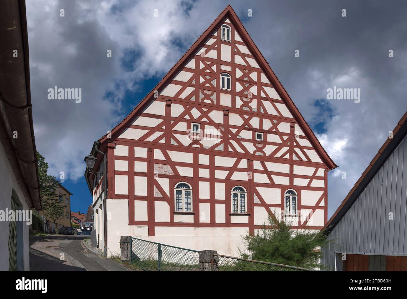 Ehemalige jüdische Synagoge, heute zusammen mit dem Heimatmuseum Schnaittach, Mittelfranken, Bayern, Deutschland Stockfoto