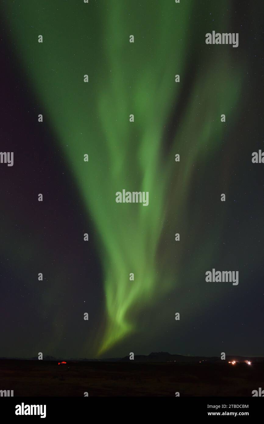 Aurora Borealis vom Hotel Ranga am 14. März 20023 Stockfoto