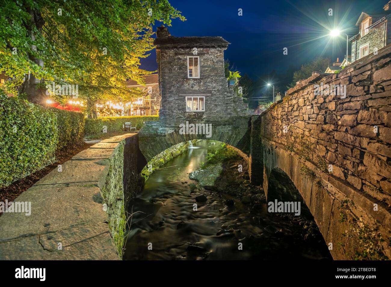 Bridge House, ursprünglich über dem Rive gebaut, um Landsteuern zu vermeiden Stockfoto