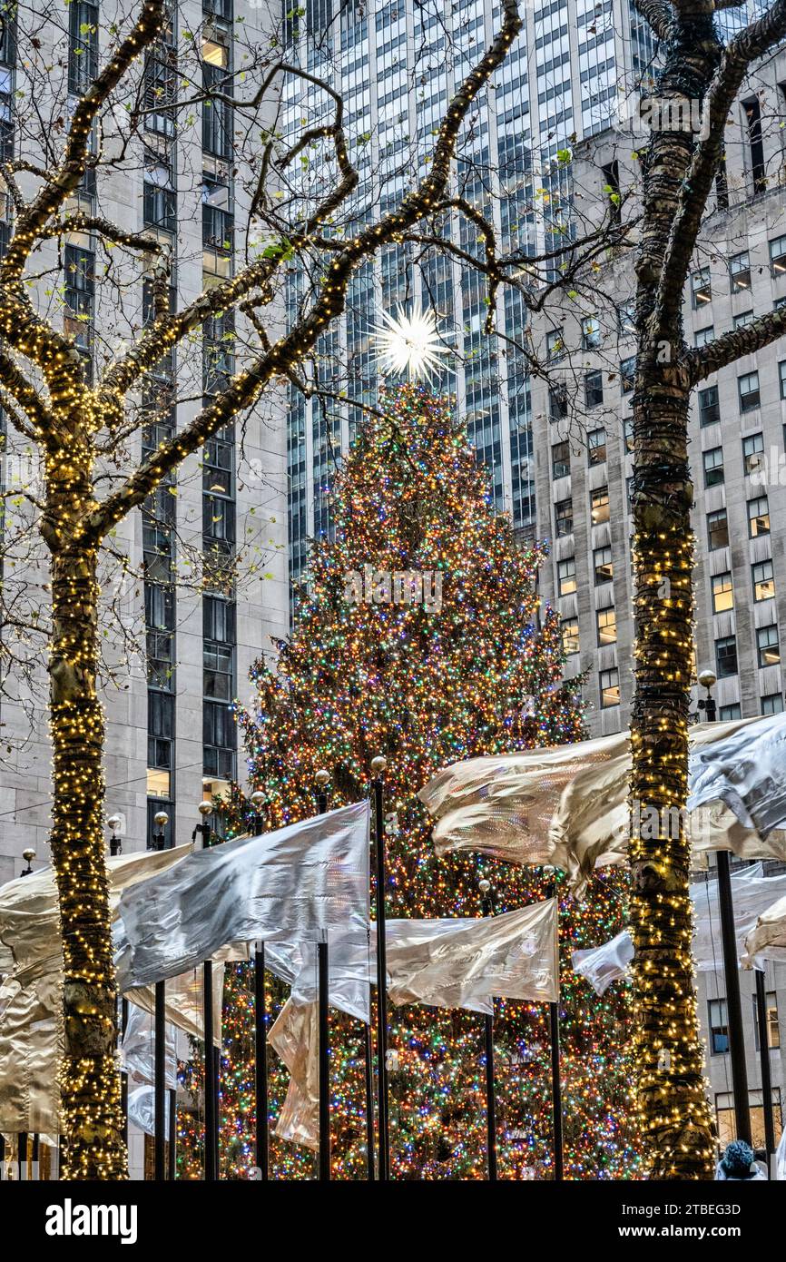 Berühmter Weihnachtsbaum New York 2025 Ranna Roseline