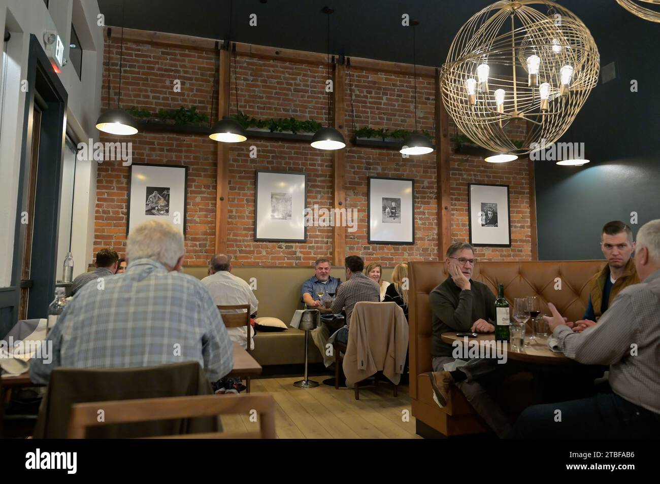 Das Goldfinch Restaurant, Sebastopol CA Stockfoto