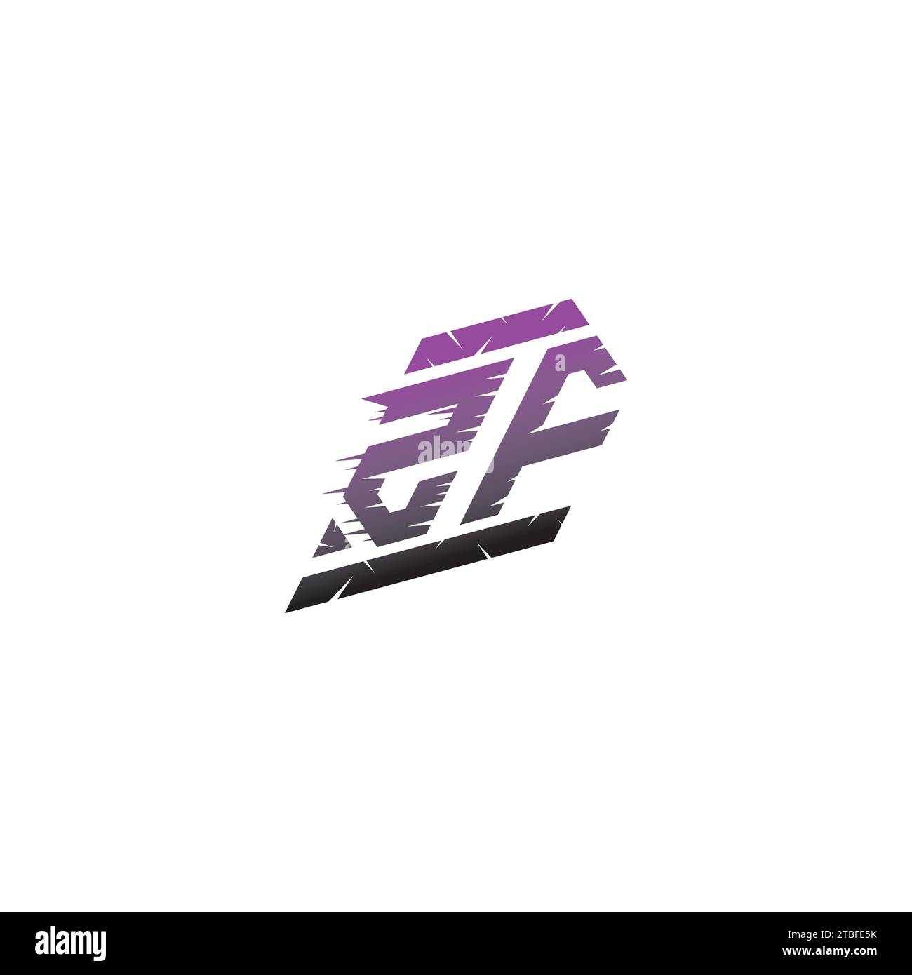 ZF Initial Esport Logo Inspiration Ideen für Gaming Team, youtube, Twitch Stock Vektor