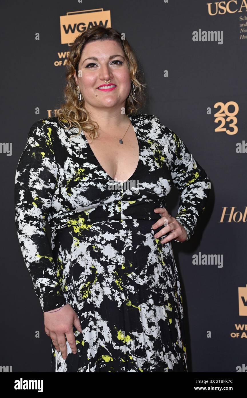 Los Angeles, USA. Dezember 2023. LOS ANGELES, USA. 6. Dezember 2023: Gillian Grassie bei den Sentinel Awards 2023 im Writers Guild Theatre Picture Credit: Paul Smith/Alamy Live News Stockfoto