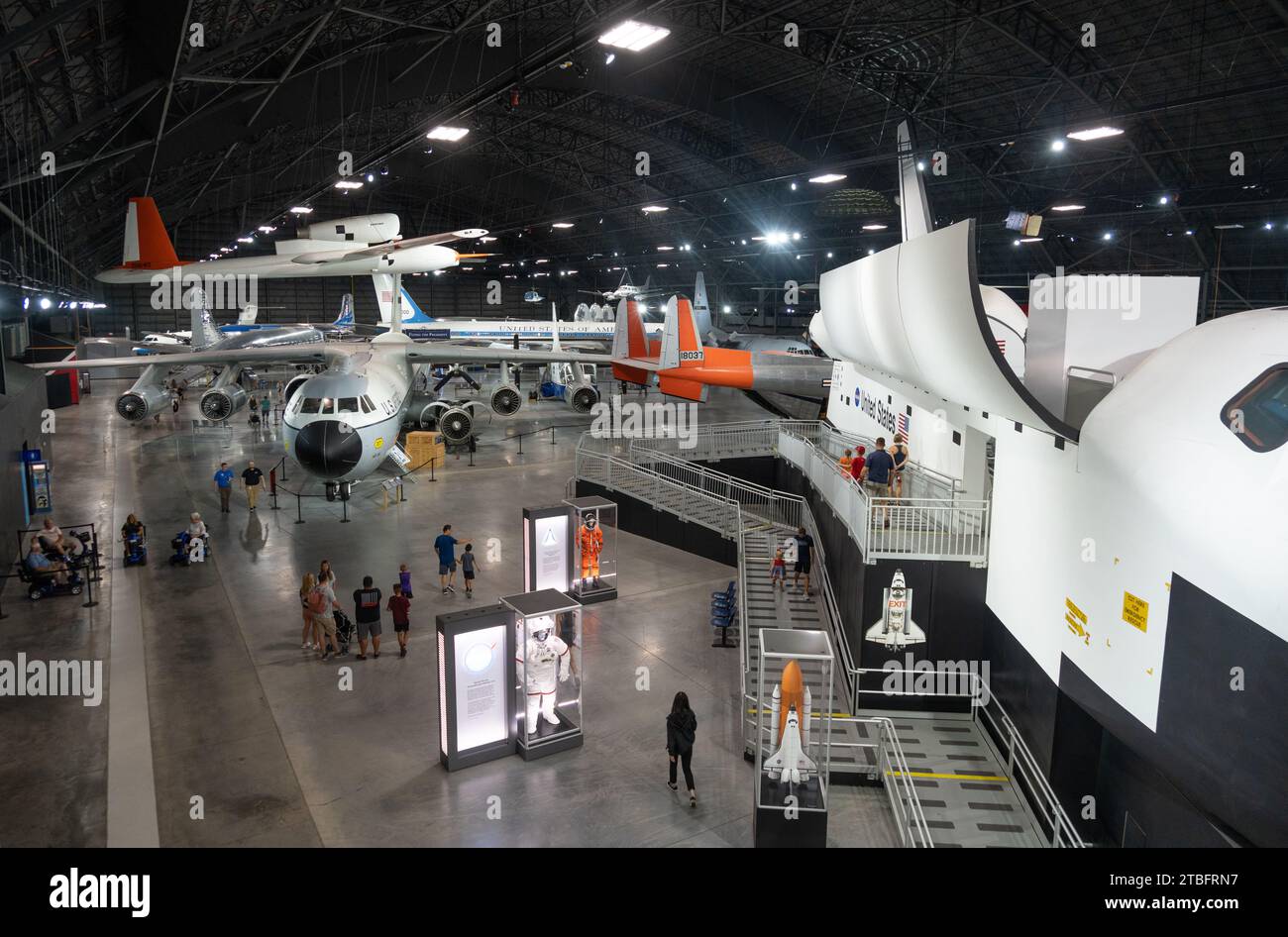 National Museum der US Air Force in Riverside, Ohio Stockfoto