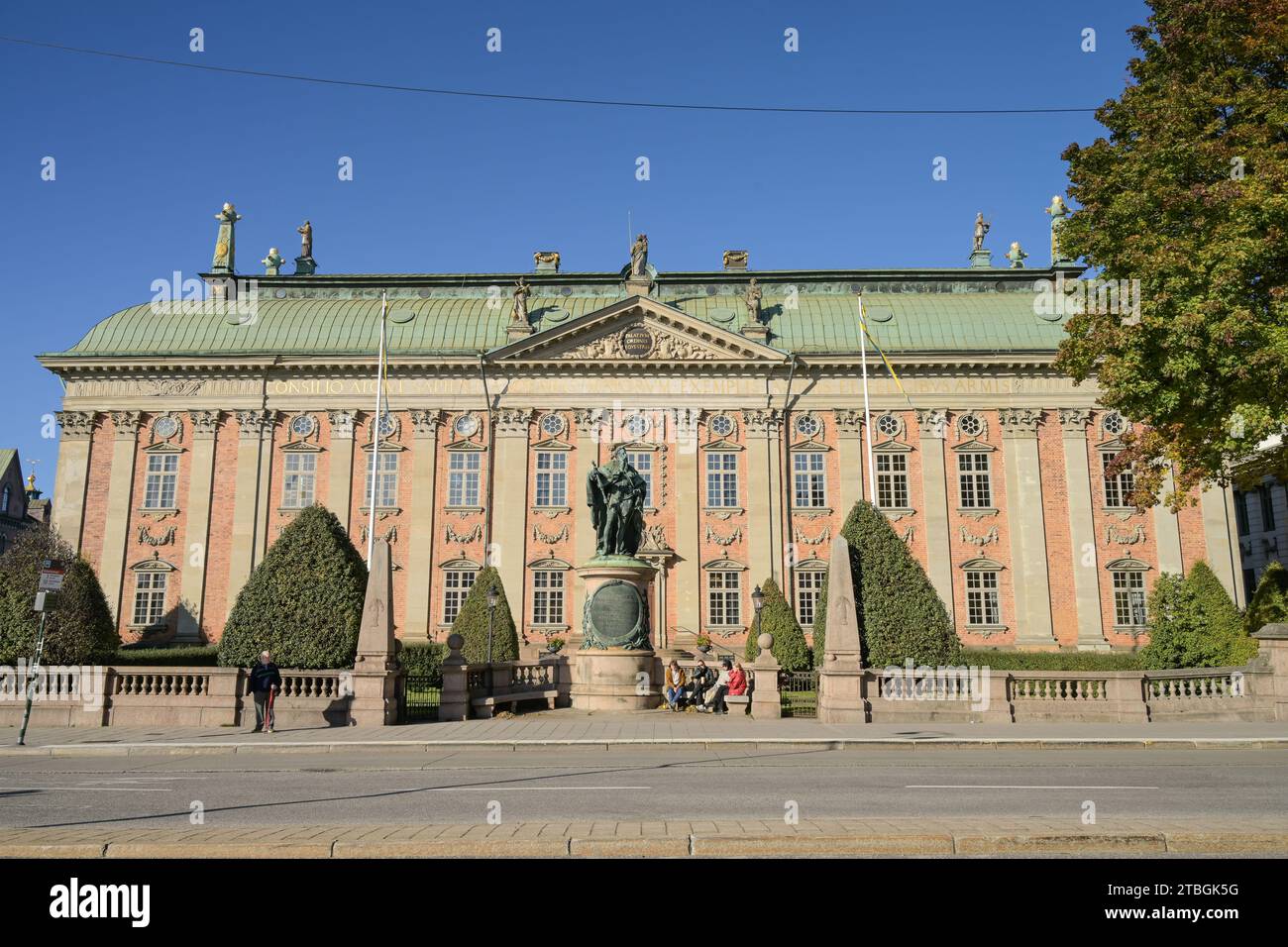 Riddarhuset, Versammlungshaus schwedischer Adel, Stockholm, Schweden Stockfoto