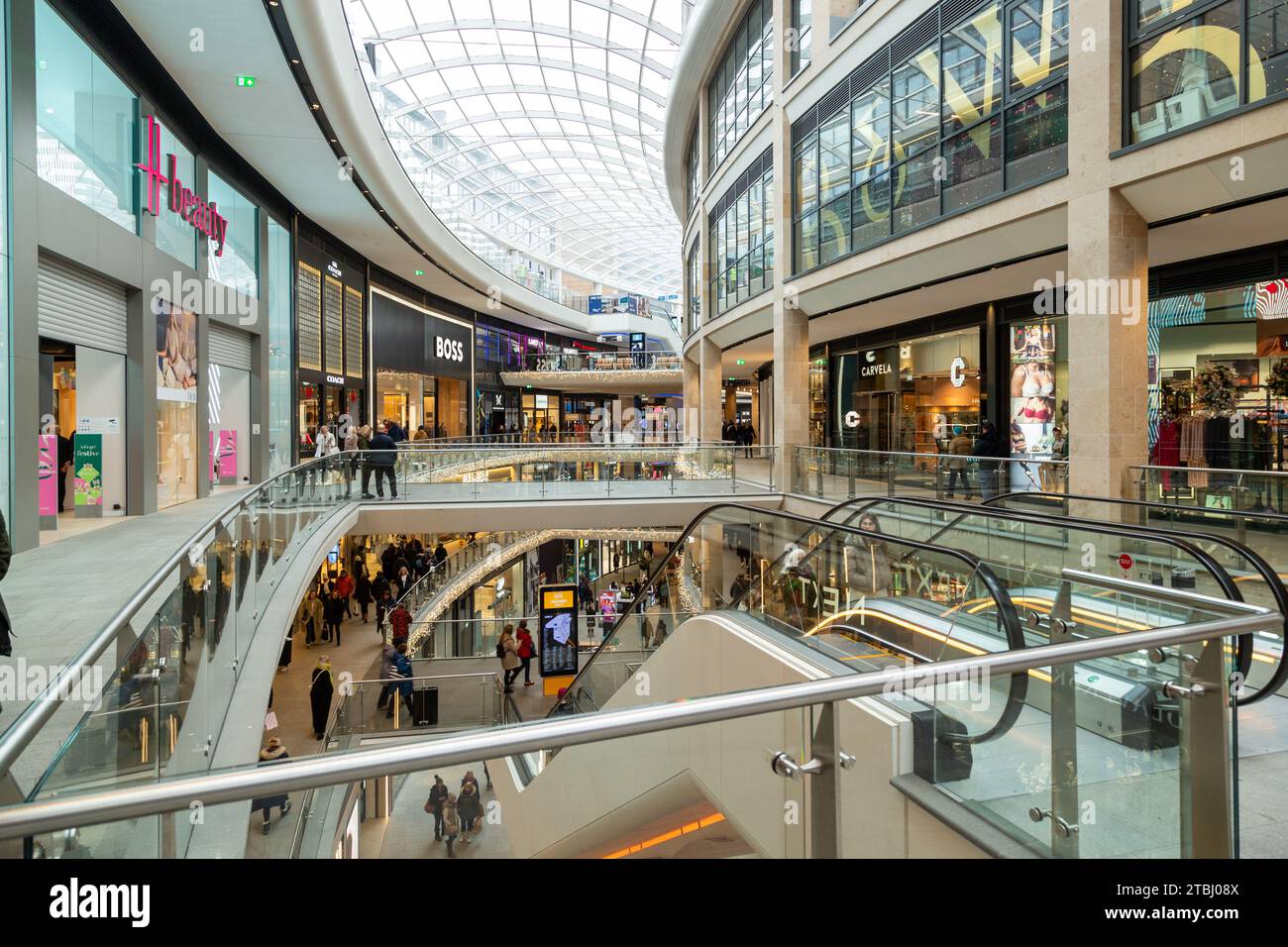 Im St. James Quarter im Zentrum von Edinburgh Stockfoto