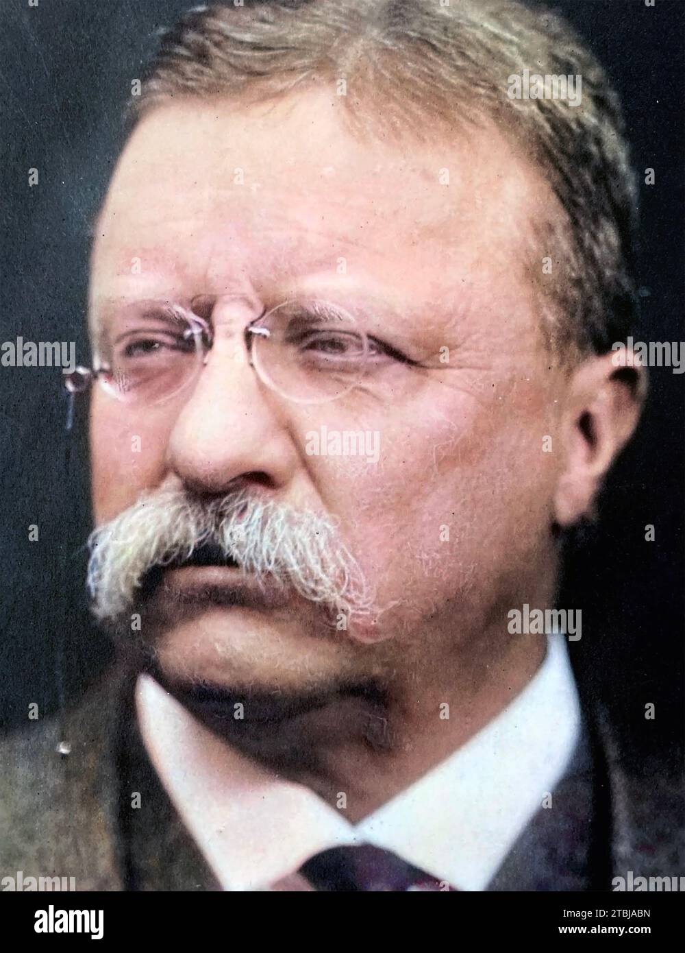 THEODORE ROOSEVELT (1858–1919) Präsident der Vereinigten Staaten, um 1905 Stockfoto