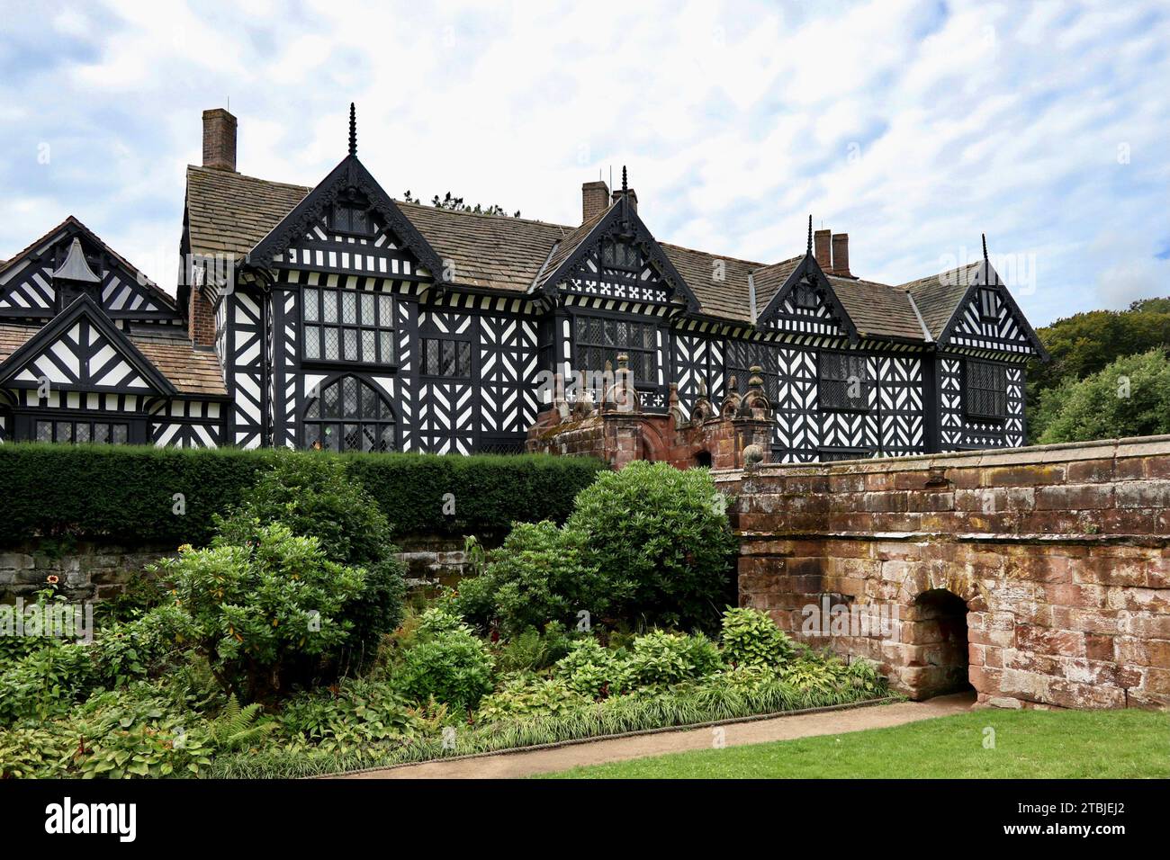 Speke Hall Liverpool Stockfoto