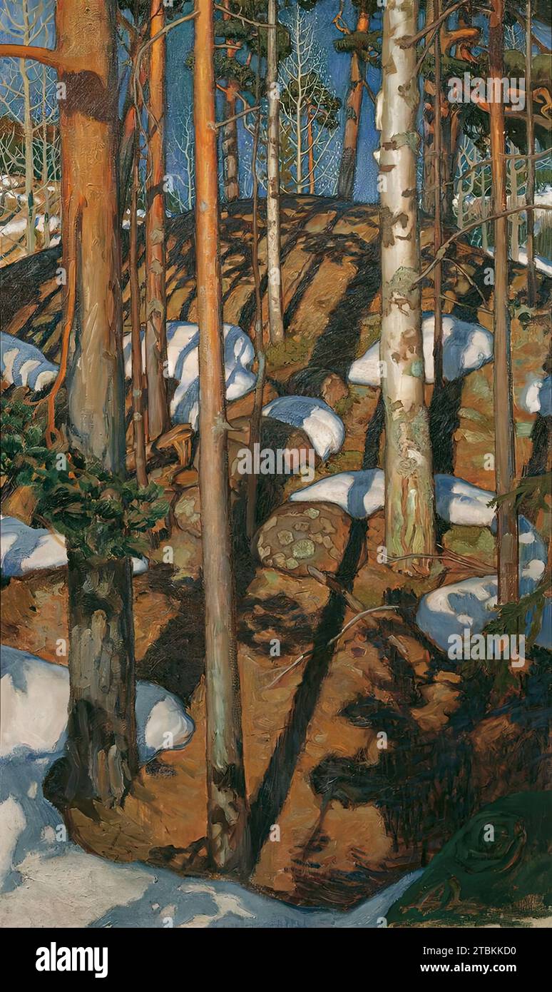 Feder, c1900. Stockfoto