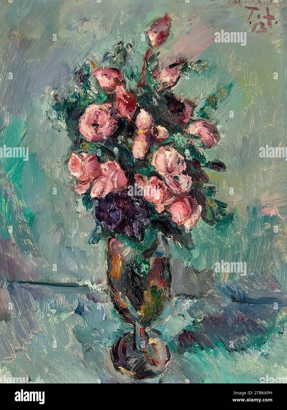 Hochzeitsrosen I, 1913. Stockfoto