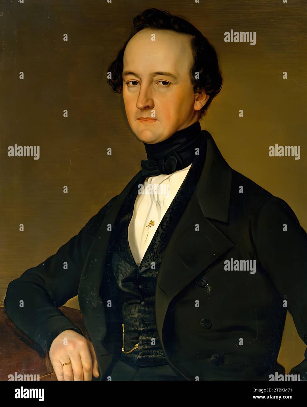 Dr. Franz Russ, 1844. Stockfoto