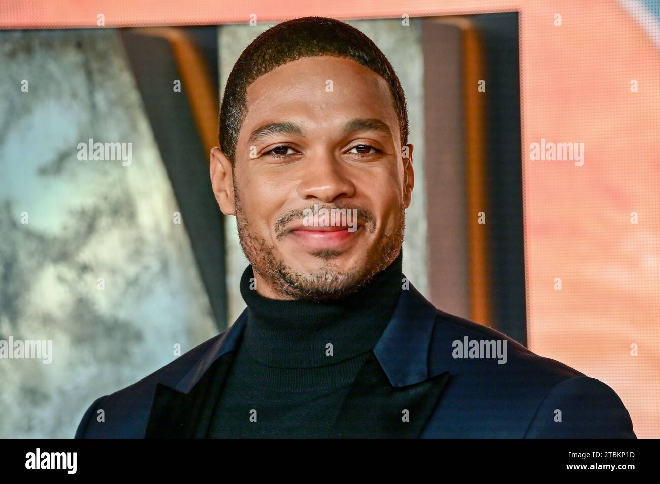 London, Großbritannien. Dezember 2023. Ray Fisher nimmt an The Rebel Moon - Part One: A Child of Fire im BFI Imax in London Teil. Quelle: Siehe Li/Picture Capital/Alamy Live News Stockfoto