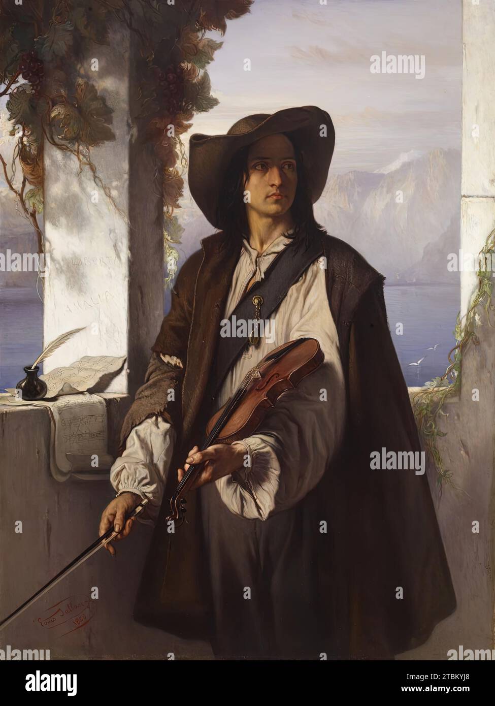 Art and Liberty, 1859. Dieses Gemälde ist typisch für den sogenannten „Justemilieu“ (Mittelweg