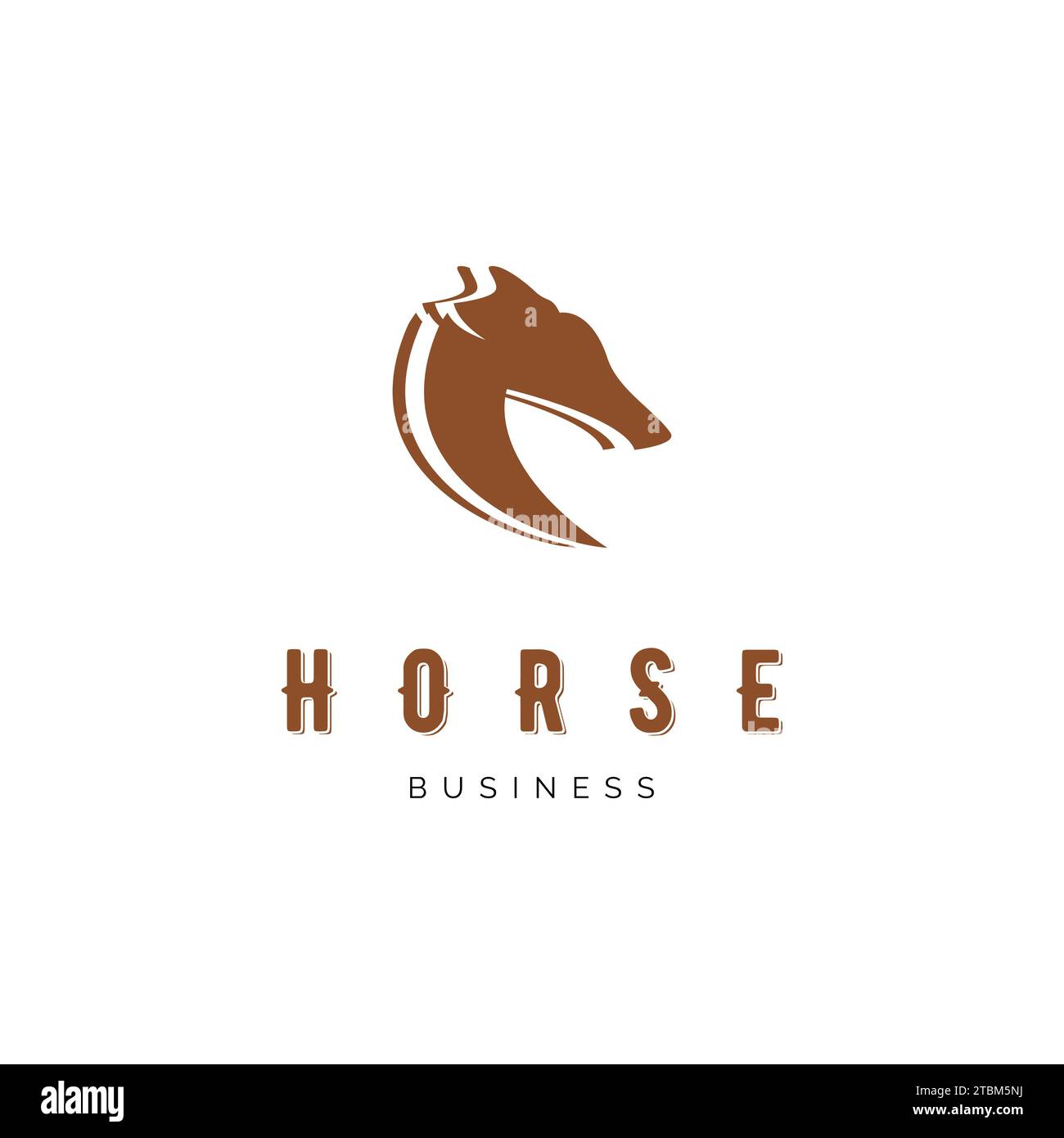 Pferd Icon Vektor Logo Vorlage Illustration Design Stock Vektor