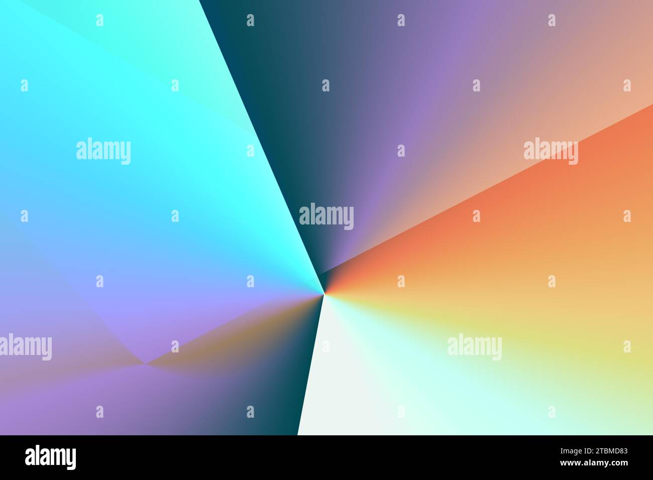 Elegante Farbabstufungen Tapete mit heller Regenbogenfarbe für Website, Banner Stockfoto