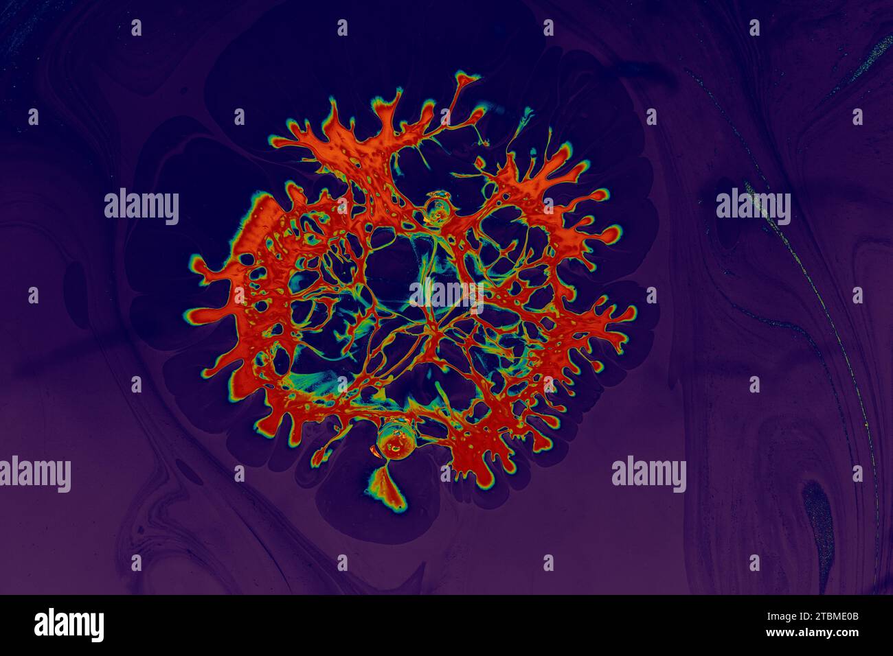 Abstraktes kreatives Farbmuster für Stoff, Design-Hintergrundstruktur Stockfoto