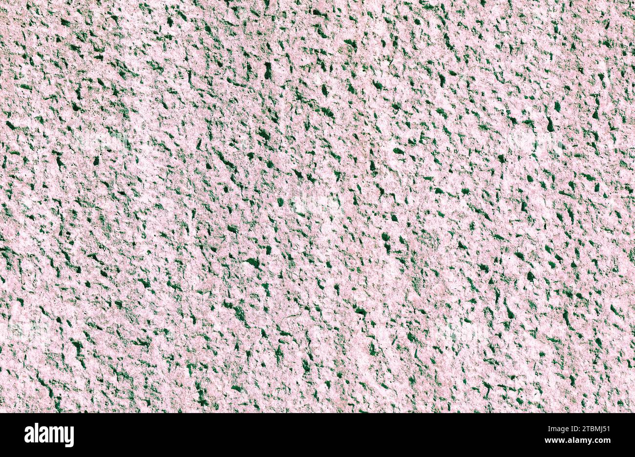 Strukturierte grüne weiße Hauswand, abstrakter Hintergrund, Grafische Elemente, Texturhintergrund, Österreich Stockfoto