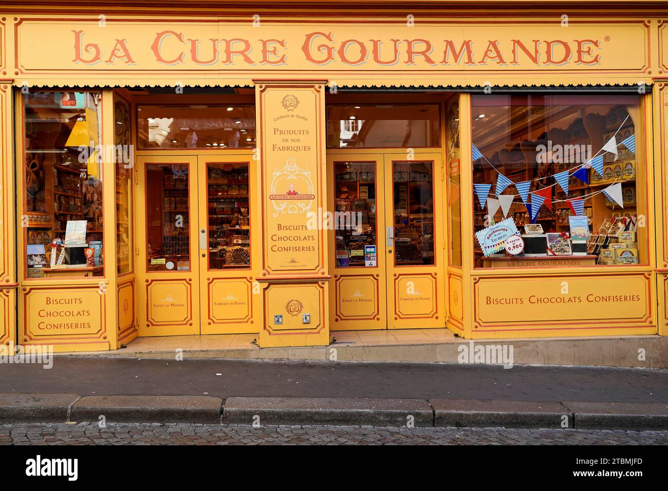 Cafe Restaurant, Montmartre, Paris, Frankreich Stockfoto