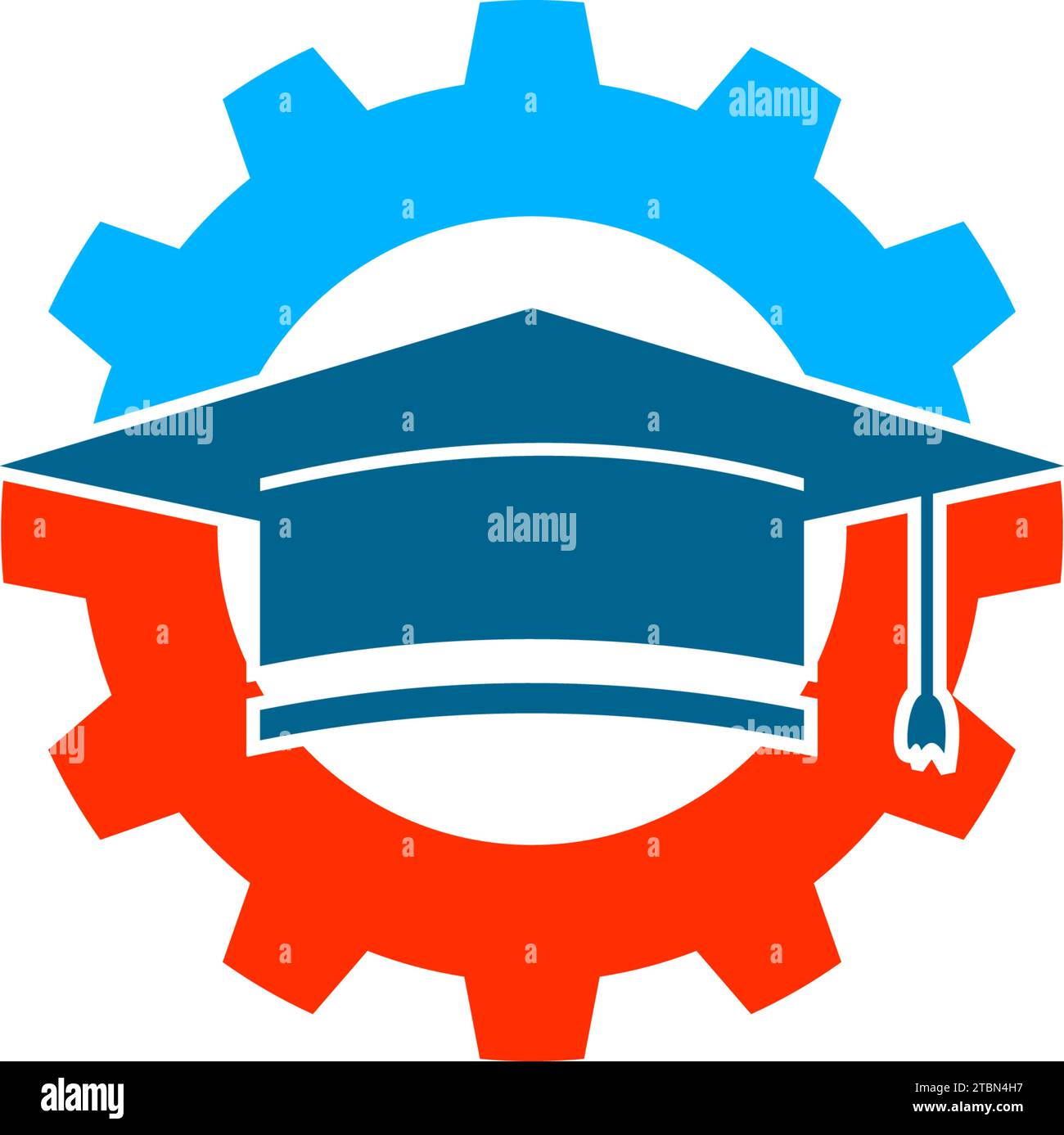 Designelement Für Engineer Education Logo Stock Vektor